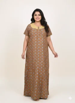 60 LENGTH CENTRE ZIP NIGHTY