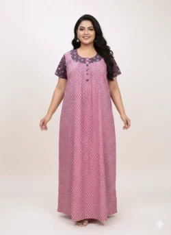 60 LENGTH CENTRE ZIP NIGHTY