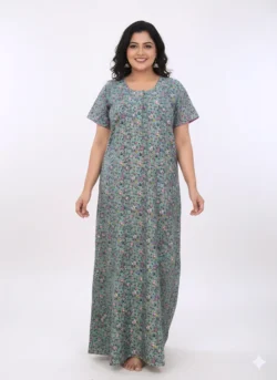 60 LENGTH CENTRE ZIP NIGHTY