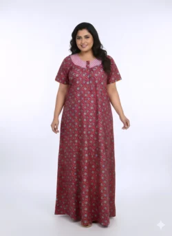 60 LENGTH CENTRE ZIP NIGHTY