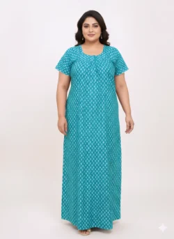 60 LENGTH CENTRE ZIP NIGHTY