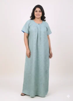 60 LENGTH CENTRE ZIP NIGHTY