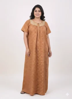 60 LENGTH CENTRE ZIP NIGHTY