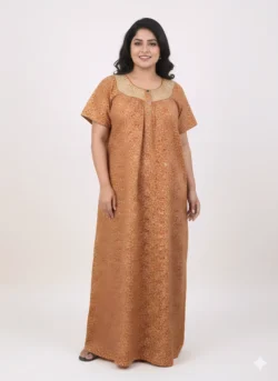 60 LENGTH CENTRE ZIP NIGHTY