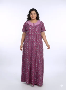 60 LENGTH CENTRE ZIP NIGHTY