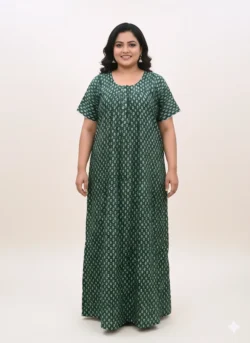 60 LENGTH CENTRE ZIP NIGHTY