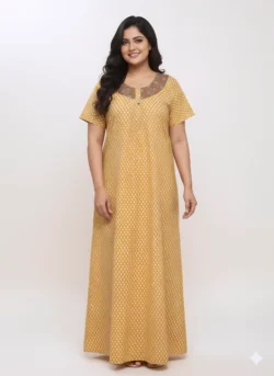 60 LENGTH CENTRE ZIP NIGHTY