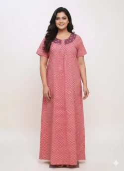 60 LENGTH CENTRE ZIP NIGHTY