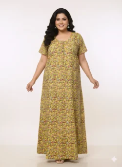 60 LENGTH CENTRE ZIP NIGHTY