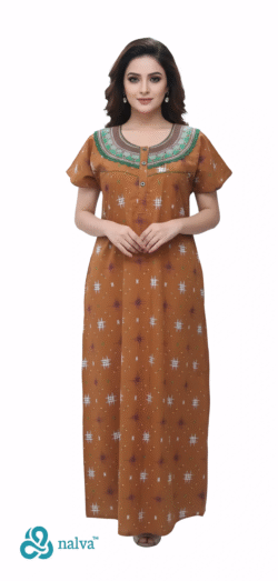 EMBROIDERY NIGHTY LARGE CHEST