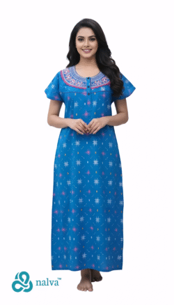EMBROIDERY NIGHTY LARGE CHEST