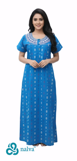 EMBROIDERY NIGHTY LARGE CHEST