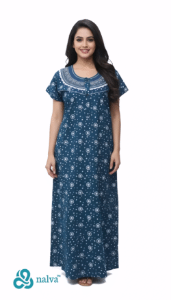 EMBROIDERY NIGHTY LARGE CHEST