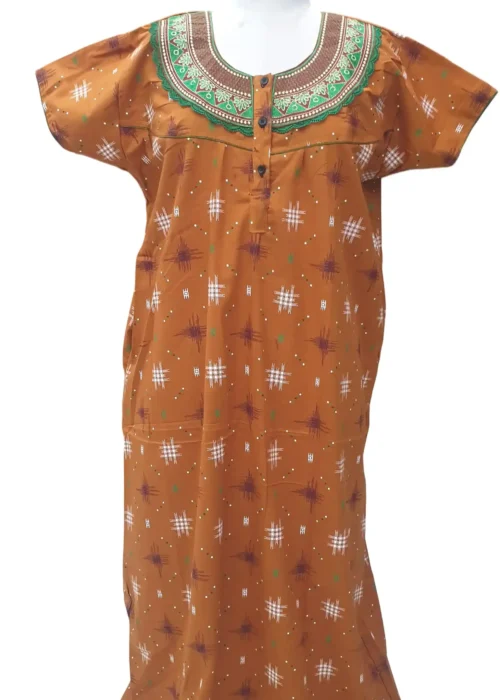 EMBROIDERY NIGHTY LARGE CHEST