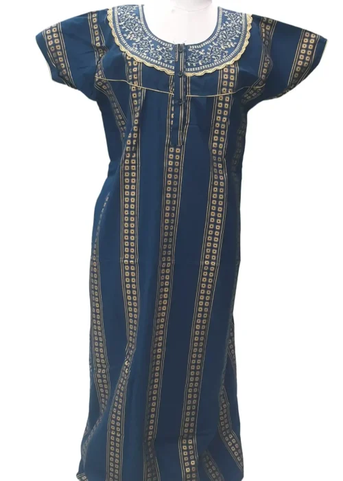 EMBROIDERY NIGHTY LARGE CHEST