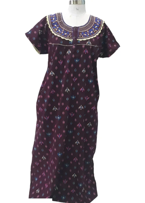 EMBROIDERY NIGHTY LARGE CHEST