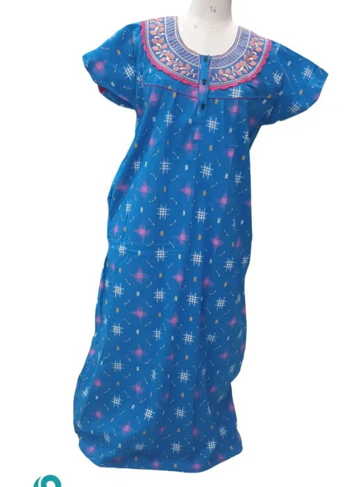 EMBROIDERY NIGHTY LARGE CHEST