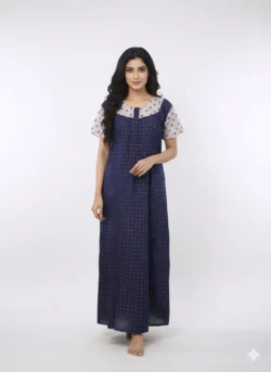 3 BUTTON ROUND NECK NIGHTY