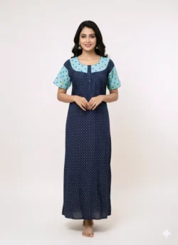 3 BUTTON ROUND NECK NIGHTY