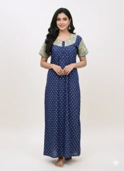 3 BUTTON ROUND NECK NIGHTY