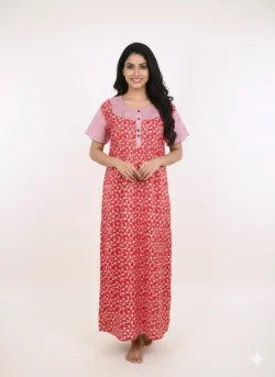 3 BUTTON ROUND NECK NIGHTY