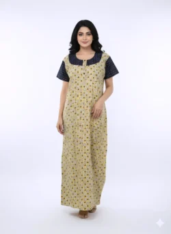 3 BUTTON ROUND NECK NIGHTY