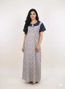 3 BUTTON ROUND NECK NIGHTY