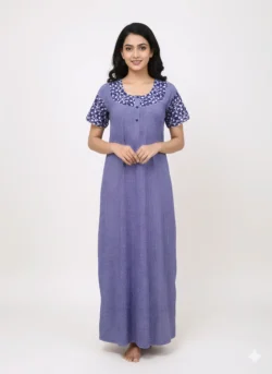 3 BUTTON ROUND NECK NIGHTY