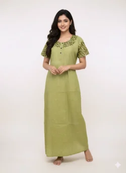 3 BUTTON ROUND NECK NIGHTY