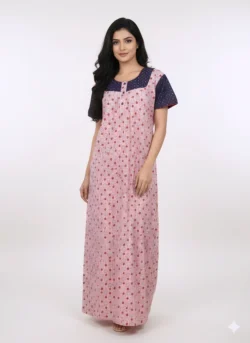 3 BUTTON ROUND NECK NIGHTY