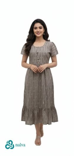 KNEE LENGTH FROCK NIGHTY