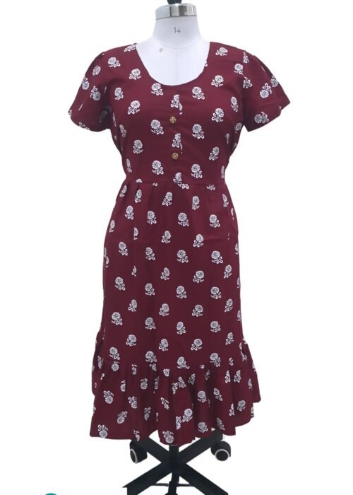 KNEE LENGTH FROCK NIGHTY