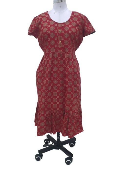 KNEE LENGTH FROCK NIGHTY