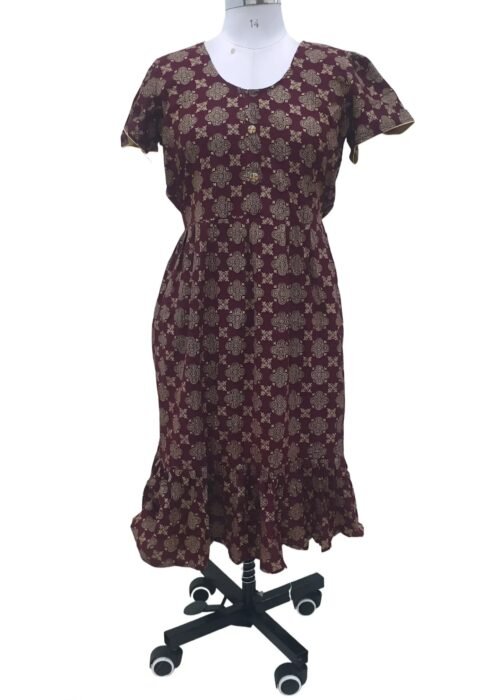 KNEE LENGTH FROCK NIGHTY