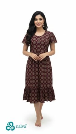KNEE LENGTH FROCK NIGHTY