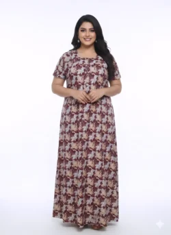 60 LENGTH CENTRE ZIP NIGHTY