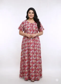 60 LENGTH CENTRE ZIP NIGHTY
