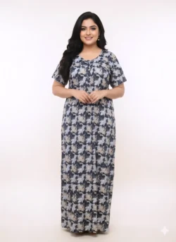 60 LENGTH CENTRE ZIP NIGHTY