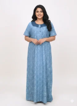 60 LENGTH CENTRE ZIP NIGHTY