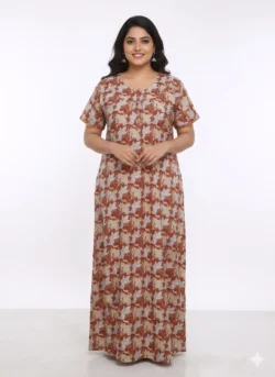 60 LENGTH CENTRE ZIP NIGHTY