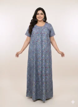 60 LENGTH CENTRE ZIP NIGHTY