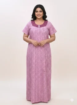 60 LENGTH CENTRE ZIP NIGHTY