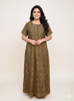 60 LENGTH CENTRE ZIP NIGHTY