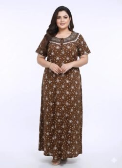 EMBROIDERY NIGHTY LARGE CHEST