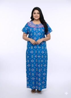 EMBROIDERY NIGHTY LARGE CHEST