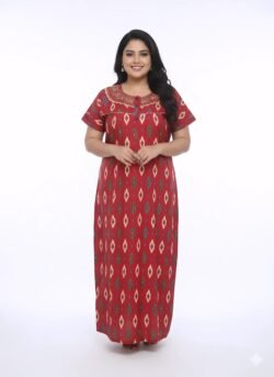 EMBROIDERY NIGHTY LARGE CHEST