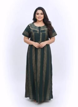 EMBROIDERY NIGHTY LARGE CHEST