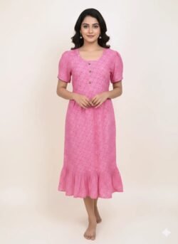 KNEE LENGTH FROCK NIGHTY