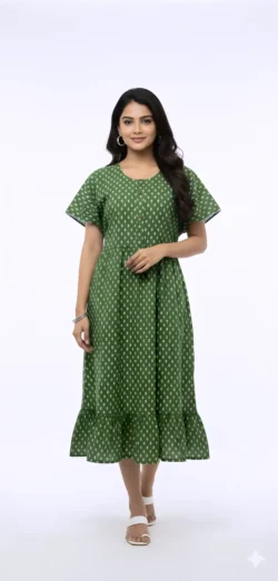 KNEE LENGTH FROCK NIGHTY