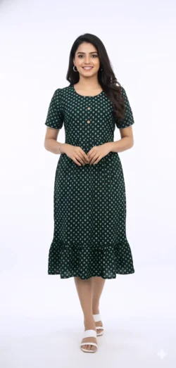 KNEE LENGTH FROCK NIGHTY